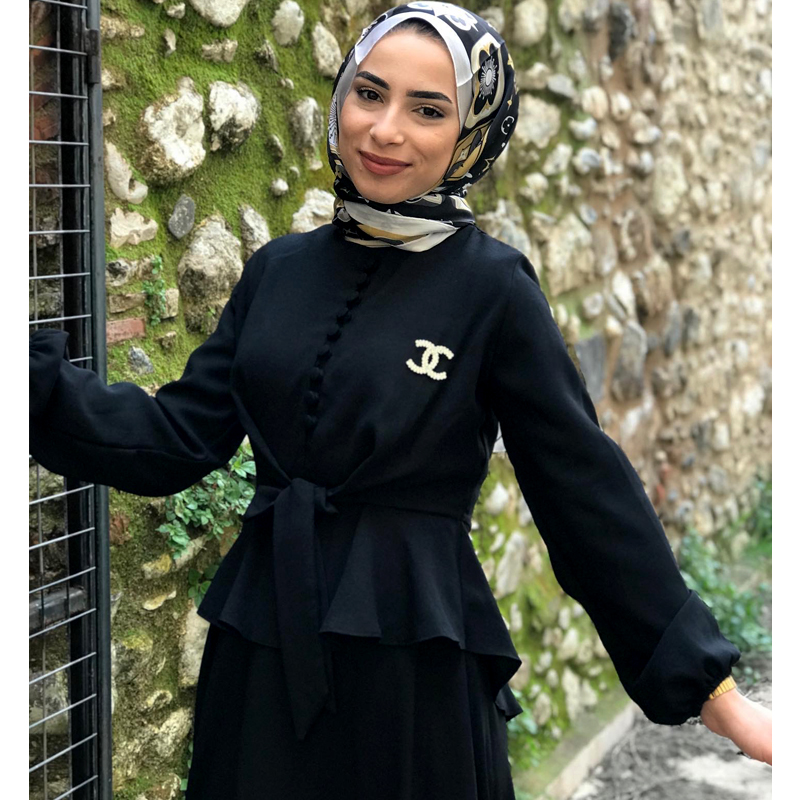 bağlamalı siyah takım1 Bağlamalı Takım - Görsel 1