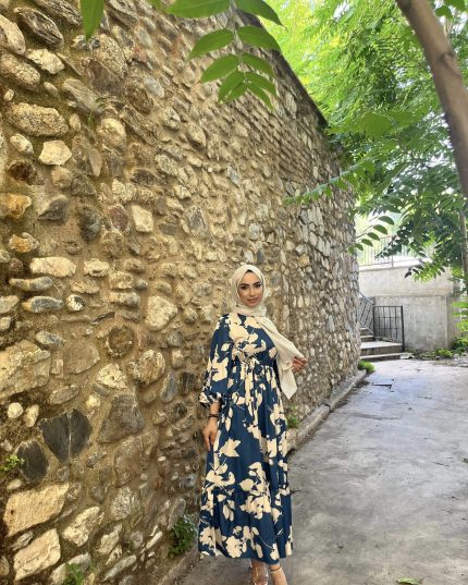 6784 KSRG ZARA DESEN ELBİSE