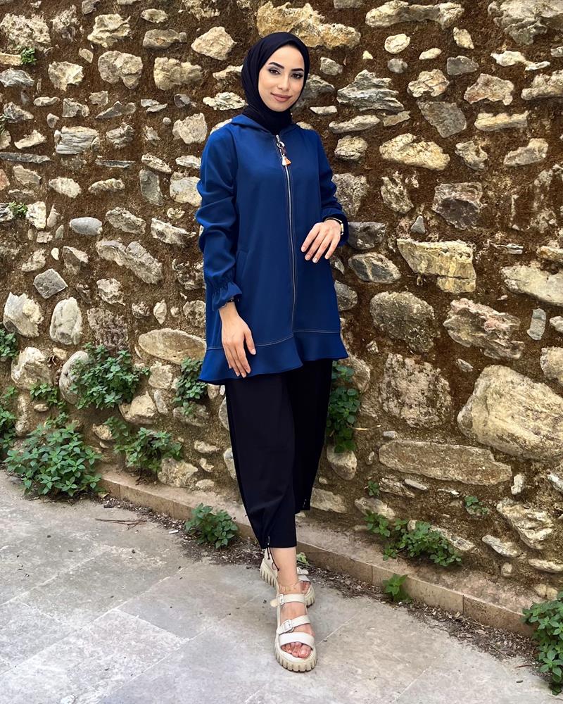 419-armine-kapsonlu-fermuarli-ceket-586.jpg 419 ARMİNE KAPŞONLU FERMUARLI CEKET - Görsel 1