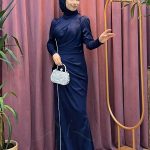 HENNİN 4749 saten abiye