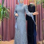 ELGNS 2403 boncuk işleme abiye