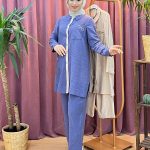 DEFRİNA 61100 pantolonlu takım