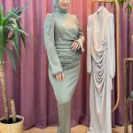 HENNİN 4937 saten abiye