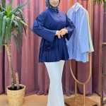 HENZA1046 eteği pliseli tunik