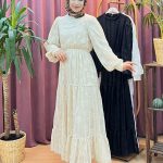 FELEMEZ 1766 şifon elbise