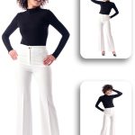 MODİVA 023 ispanyol paça pantolon