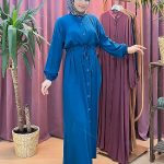 SHE 5215 düğmeli elbise