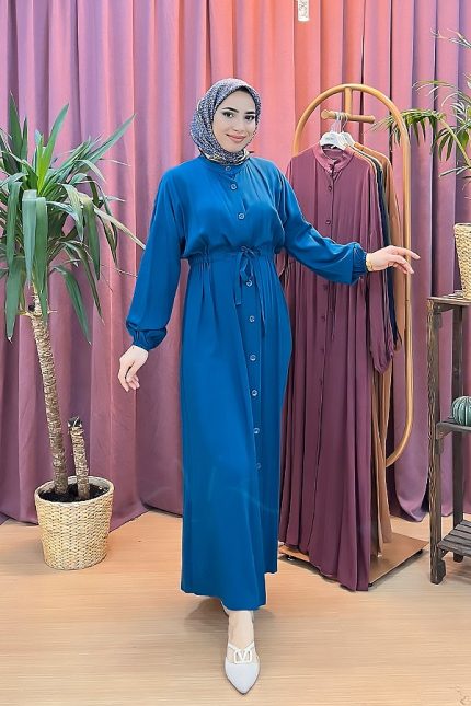 SHE 5215 düğmeli elbise