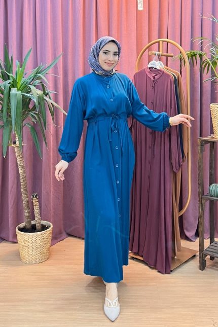 SHE 5215 düğmeli elbise