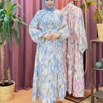 KASIRGA 6802 saten elbise