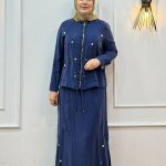 Defrina 61115 Zımba Detaylı Etekli Takım