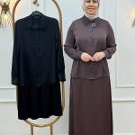 Nurcan Çetin 26454 Yaka İşlemeli Etekli takım