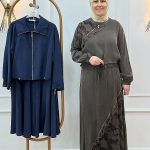 Marcha 921 İpek Kupra Etekli takım