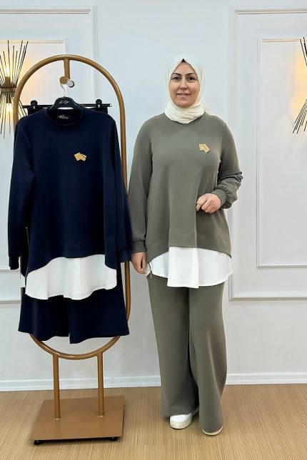 Nurcan Çetin 26471 Pantolonlu takım