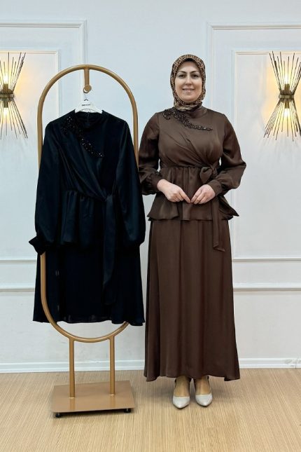 Orhan 2838 İşlemeli Etekli Takım