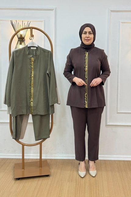 Jenne 1005 Boncuk Detaylı Takım