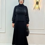 MY312 1793 Düğme Detaylı Dantelli Takım